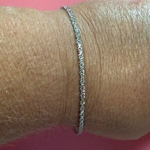 Simple Silver Bracelet